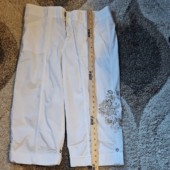 Style & Co. White Capris Pants NWOT - Picture 6 of 8